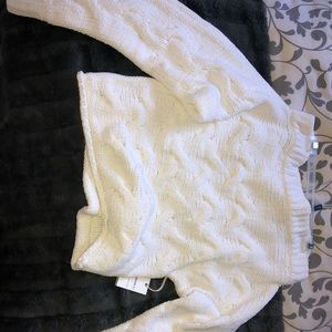 Forever 21 off the shoulder knitted sweater!!